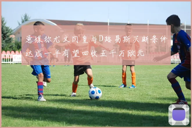 意媒称尤文冈皇与D路易斯买断条件达成一半有望回收五千万欧元